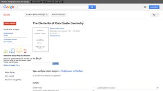 
                            12. The Elements of Coordinate Geometry