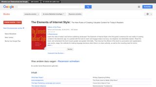 
                            10. The Elements of Internet Style: The New Rules of Creating Valuable ...