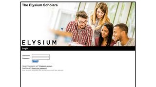 
                            2. The Elysium Scholars - Login