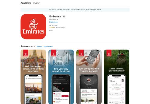 
                            5. The Emirates App on the App Store - iTunes - Apple