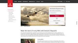 
                            3. The Emirates High Street | Emirates Skywards | Emirates United States