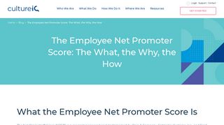 
                            11. The Employee Net Promoter Score: The What, the Why, the How ...