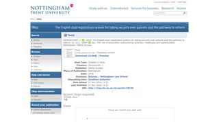 
                            12. The English dual registration system for taking security ... - NTU > IRep