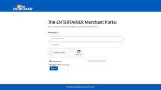 
                            2. The ENTERTAINER Merchant Portal
