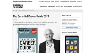 
                            8. The Essential Career Guide 2019 | Business Spotlight