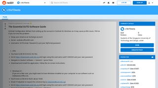 
                            7. The Essential SUTD Software Guide : SUTDents - Reddit