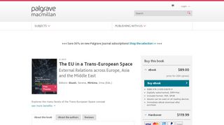 
                            11. The EU in a Trans-European Space - External Relations across ...