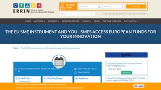 
                            10. The EU SME Instrument and you - SMEs access European funds for ...