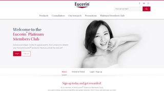 
                            2. the Eucerin ® Platinum Members Club