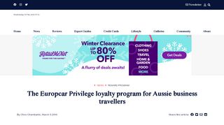 
                            11. The Europcar Privilege loyalty program for Aussie business travellers ...
