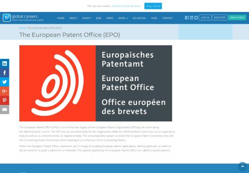 
                            8. The European Patent Office (EPO) - Global Careers Fair