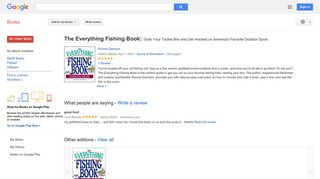 
                            12. The Everything Fishing Book: Grab Your Tackle Box and Get Hooked on ...