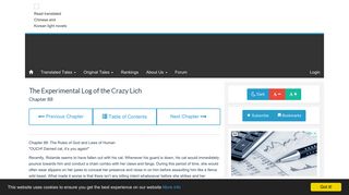 
                            12. The Experimental Log of the Crazy Lich - Chapter 88 ... - Gravity Tales