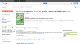 
                            10. The Extraordinary Journey of the Fakir Who Got Trapped in an Ikea ...