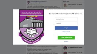 
                            6. The Federal Polytechnic Ado Ekiti - Facebook