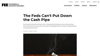 
                            12. The Feds Can't Put Down the Cash Pipe - Foundation for Economic ...