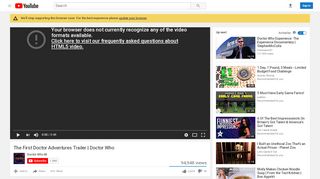 
                            3. The First Doctor Adventures Trailer | Doctor Who - YouTube