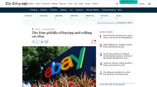 
                            12. The four pitfalls of buying and selling on eBay - The Telegraph