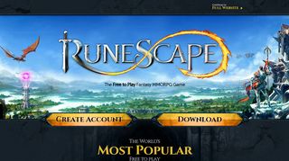 
                            2. The Free MMORPG - RuneScape - Online Fantasy RPG