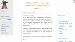 
                            6. The Freenet Web of Trust keeps communication friendly with total ...