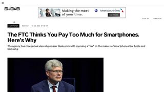 
                            13. The FTC Thinks You Pay Too Much for Smartphones. Here's Why ...