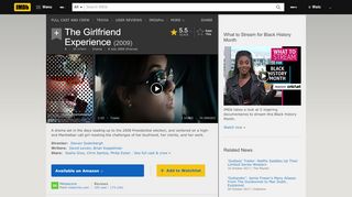 
                            9. The Girlfriend Experience (2009) - IMDb