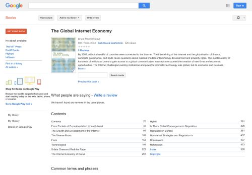 
                            7. The Global Internet Economy