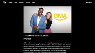 
                            12. The GMA Day premiere is here! | ABC Updates - ABC.com