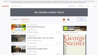 
                            12. the Goethe-Institut Irland Events | Eventbrite