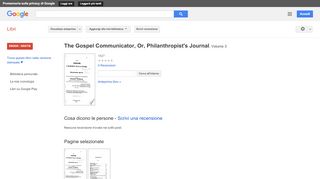 
                            12. The Gospel Communicator, Or, Philanthropist's Journal - Risultati da Google Libri