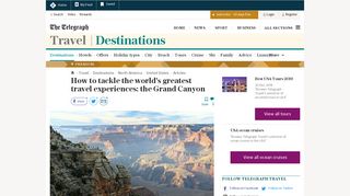 
                            8. The Grand Canyon: Trip of a Lifetime - The Telegraph