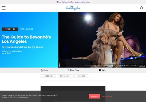 
                            7. The Guide to Beyoncé's Los Angeles | Discover Los Angeles