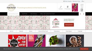 
                            2. The Guild of Fine Food: Homepage