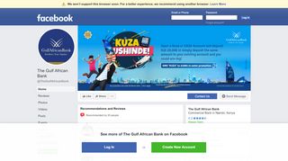 
                            6. The Gulf African Bank - Home | Facebook