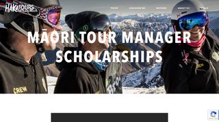 
                            6. The Haka Tours Scholarship