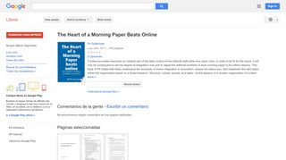 
                            13. The Heart of a Morning Paper Beats Online - Resultado de Google Books