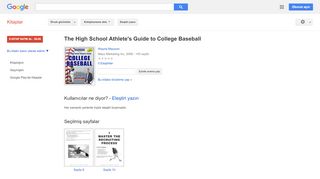 
                            8. The High School Athlete's Guide to College Baseball