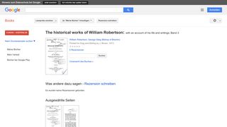 
                            9. The historical works of William Robertson: with an account of his ...