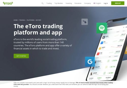 
                            2. The History of the eToro Trading Platform