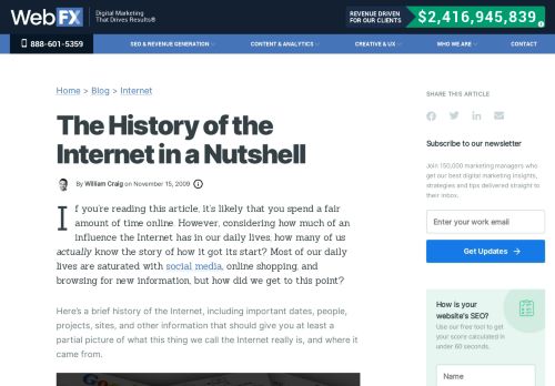 
                            3. The History of the Internet in a Nutshell