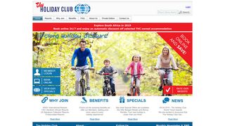 
                            7. The Holiday Club – Members login for awesome holidays and getaways