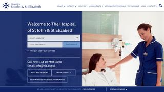 
                            9. The Hospital of St John and St Elizabeth | Homepage