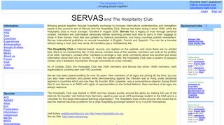 
                            10. The Hospitality Club and Servas - taking the wonderful idea of ...