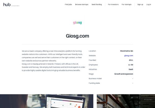 
                            7. The Hub | giosg.com