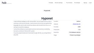 
                            13. The Hub | Hyponet