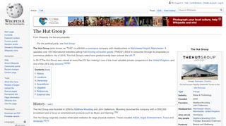 
                            12. The Hut Group - Wikipedia