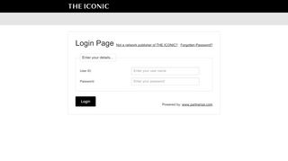 
                            4. THE ICONIC Login Page