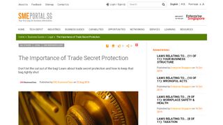 
                            8. The Importance of Trade Secret Protection | SME Portal