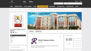 
                            7. The Indian Heights School, Dwarka,Delhi-110077 | CBSE School |