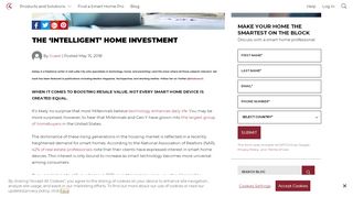 
                            11. The 'Intelligent' Home Investment | Home Automation Blog - Control4